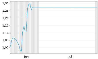 Chart Mini Future Long Schaeffler - 6 Months