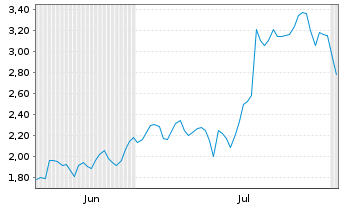 Chart Mini Future Long Block - 6 mois