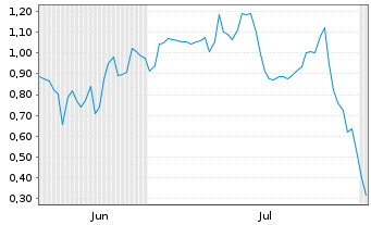 Chart Mini Future Long Gerresheimer - 6 mois