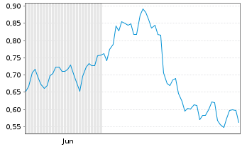 Chart Mini Future Short Alibaba - 6 Monate