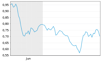 Chart Mini Future Long Fresenius - 6 Monate