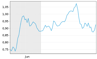 Chart Mini Future Short Fresenius - 6 Monate