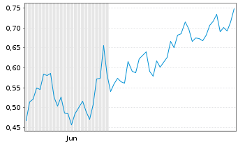 Chart Mini Future Long Amazon - 6 Monate
