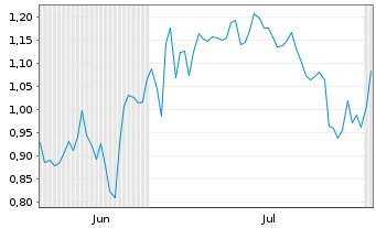 Chart Mini Future Short Berkshire Hathaway - 6 mois