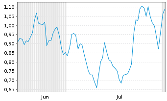 Chart Mini Future Short SAP - 6 Months