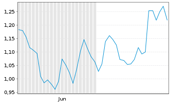 Chart Mini Future Long Rio Tinto - 6 Months
