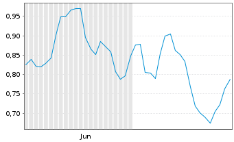 Chart Mini Future Short Lanxess - 6 mois