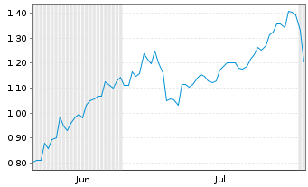 Chart Mini Future Long JPMorgan Chase - 6 Months