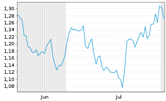 Chart Mini Future Long Verizon - 6 Months