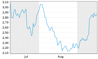 Chart Mini Future Short BMW - 6 Monate