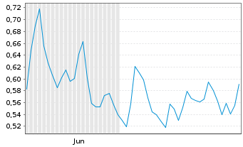 Chart Mini Future Long bpost - 6 Monate