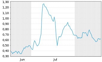 Chart Mini Future Long Salzgitter - 6 Monate
