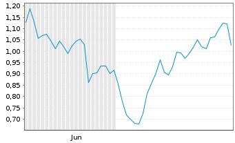 Chart Mini Future Long IONOS Group - 6 Monate