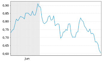 Chart Mini Future Short AbbVie - 6 Monate