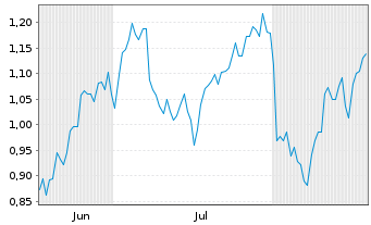 Chart Mini Future Long Bank of America - 6 Monate