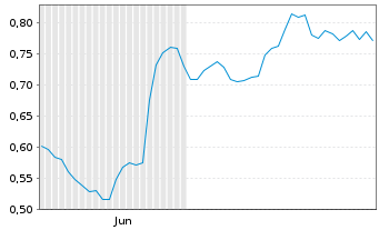 Chart Mini Future Long Indus Holding - 6 Monate