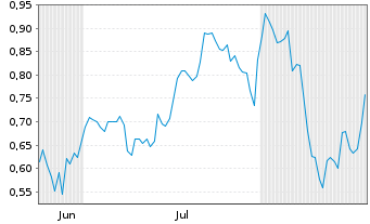 Chart Mini Future Short Micron - 6 Months