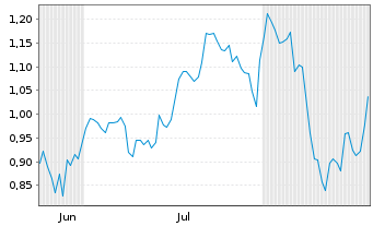 Chart Mini Future Short Micron - 6 Months