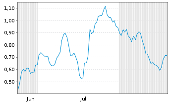 Chart Mini Future Long Delivery Hero - 6 Monate