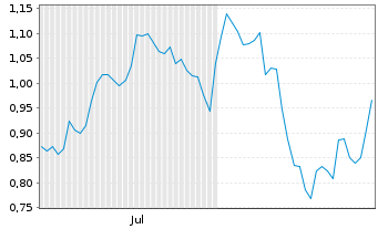Chart Mini Future Short Micron - 6 Months