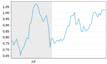 Chart Mini Future Long Rio Tinto - 6 Months