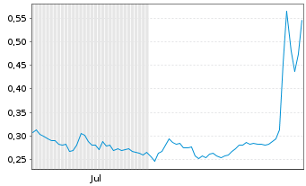 Chart Mini Future Long Vivoryon Therapeutics - 6 Monate