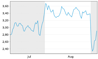 Chart Mini Future Short TeamViewer - 6 Monate