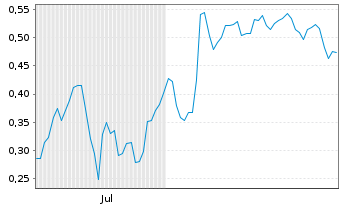 Chart Mini Future Short Verbio Vereinigte Bioenergie - 6 Monate
