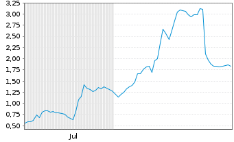 Chart Mini Future Long Valneva - 6 Monate