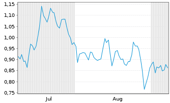 Chart Mini Future Long JD.com - 6 Monate