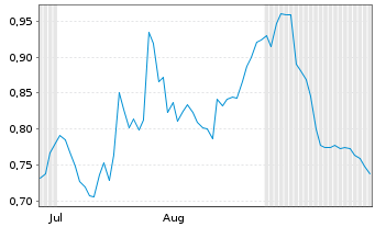 Chart Mini Future Short RWE - 6 Months
