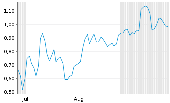 Chart Mini Future Short AMD - 6 Monate