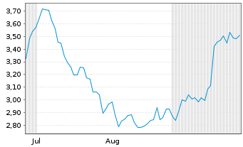 Chart Mini Future Short BMW - 6 Monate