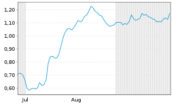 Chart Mini Future Long Fresenius - 6 Monate