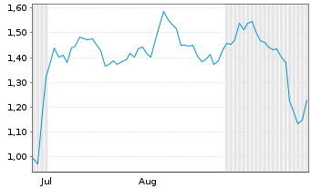 Chart Mini Future Short ARM Holdings - 6 Months
