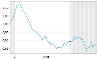 Chart Mini Future Short Volkswagen - 6 Months