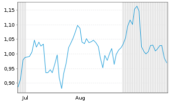 Chart Mini Future Short Salzgitter - 6 Months