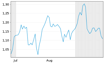 Chart Mini Future Short Salzgitter - 6 Months