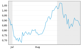 Chart Mini Future Long Occidental Petroleum - 6 Monate