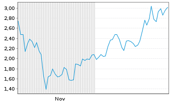 Chart Mini Future Long Tesla - 6 Monate