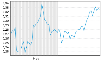 Chart Mini Future Short BYD - 6 Monate