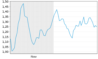 Chart Mini Future Long LVMH - 6 Monate