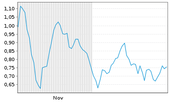Chart Mini Future Short LVMH - 6 Monate