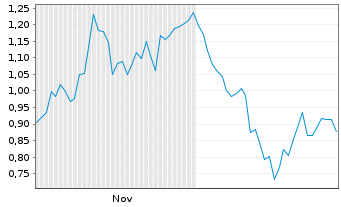 Chart Mini Future Long Berkshire Hathaway - 6 Monate