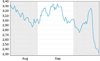 Chart Mini Future Short Continental - 6 Monate