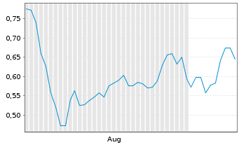 Chart Mini Future Long IBM - 6 Monate