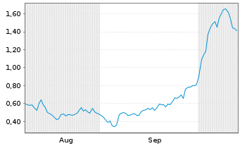 Chart Mini Future Long Salzgitter - 6 Monate