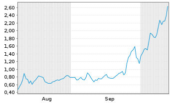 Chart Mini Future Long Standard Lithium - 6 Monate