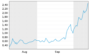 Chart Mini Future Long Standard Lithium - 6 Monate
