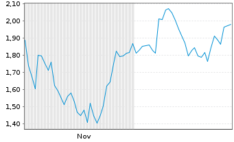 Chart Mini Future Long Meta Platforms - 6 Monate
